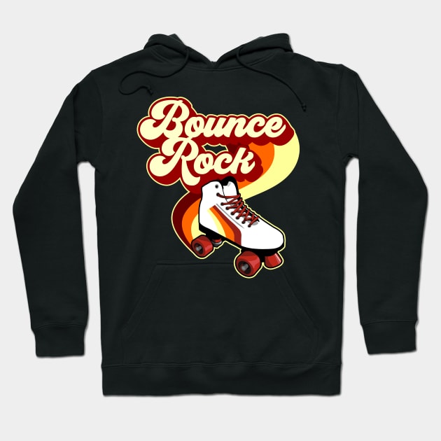 Bounce Rock Rollerskate Hoodie by Styleuniversal